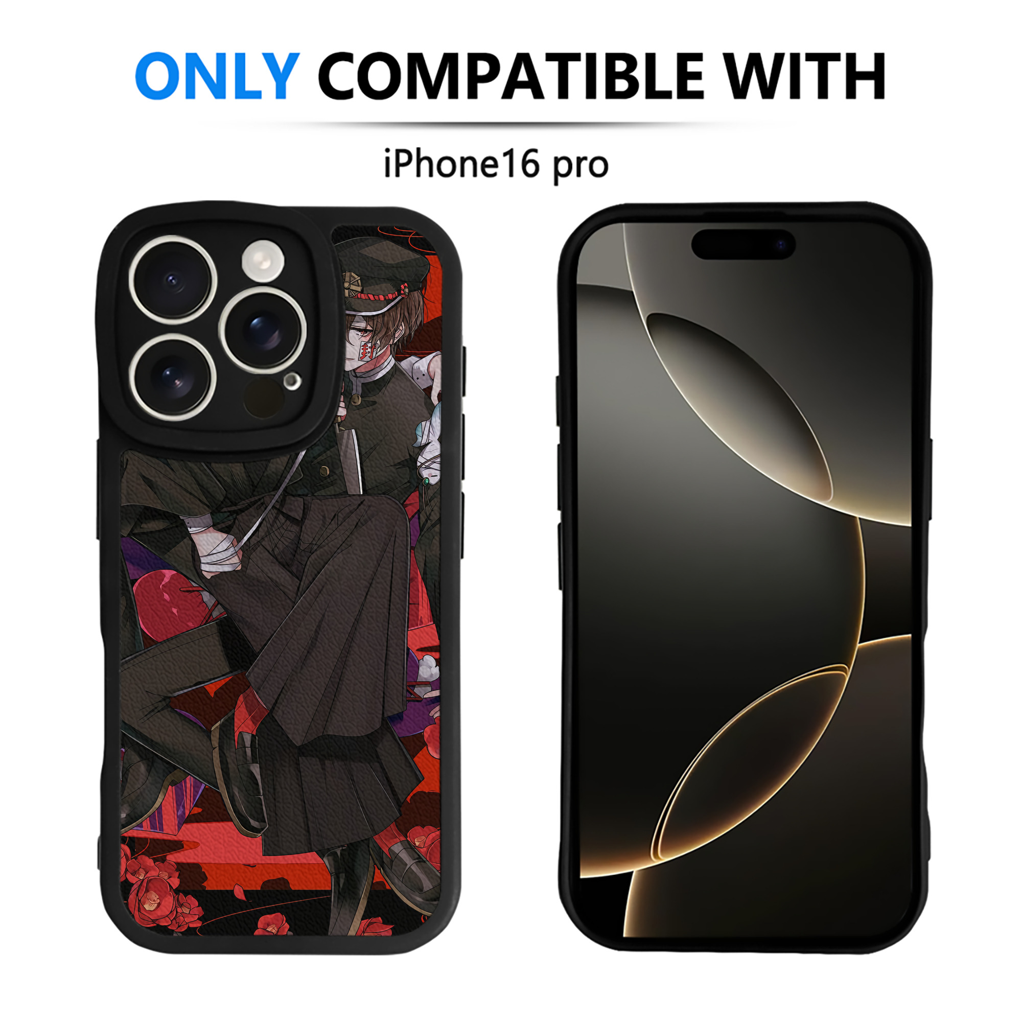 （画像用） 文豪ストレイドッグス Bungo Stray Dogs 【iPhone 16シリーズ対応】シリコンスマホケース（レザー調） 材質：シリコン